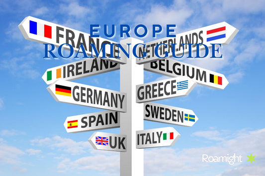 Europe travel roaming guide 2025