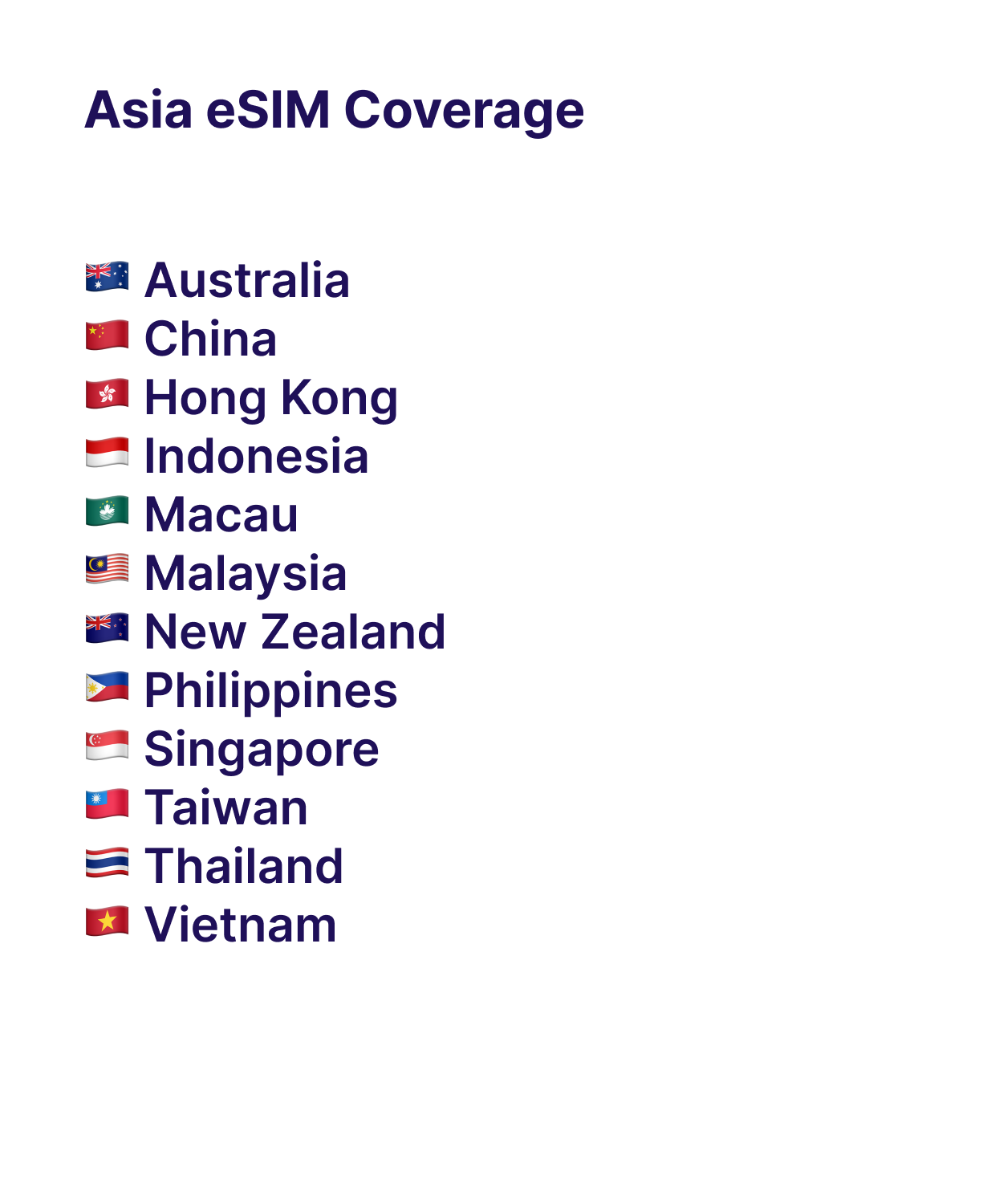 roamight esim asia plan roamight esim asia plan