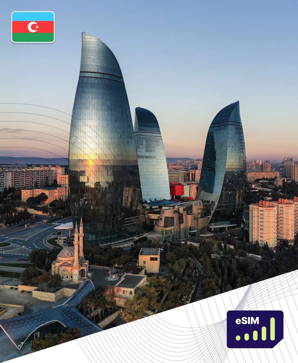 Azerbaijan eSIM Plans - Roamight Azerbaijan eSIM Plans - Roamight