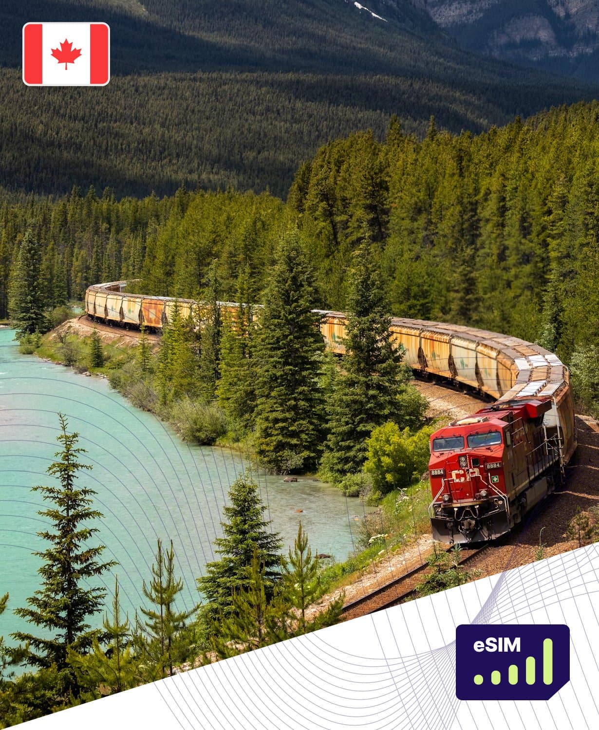 Canada 4G/5G eSIM Data Plans with Unlimited Usage Canada 4G/5G eSIM Data Plans with Unlimited Usage