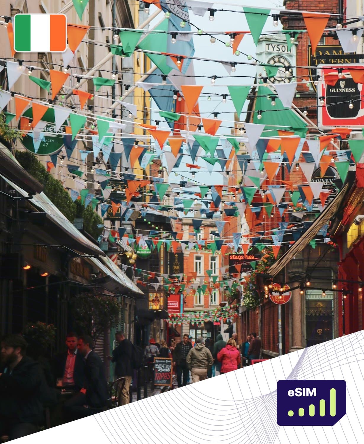 Ireland 4G/5G eSIM Plans - Roamight Ireland 4G/5G eSIM Plans - Roamight
