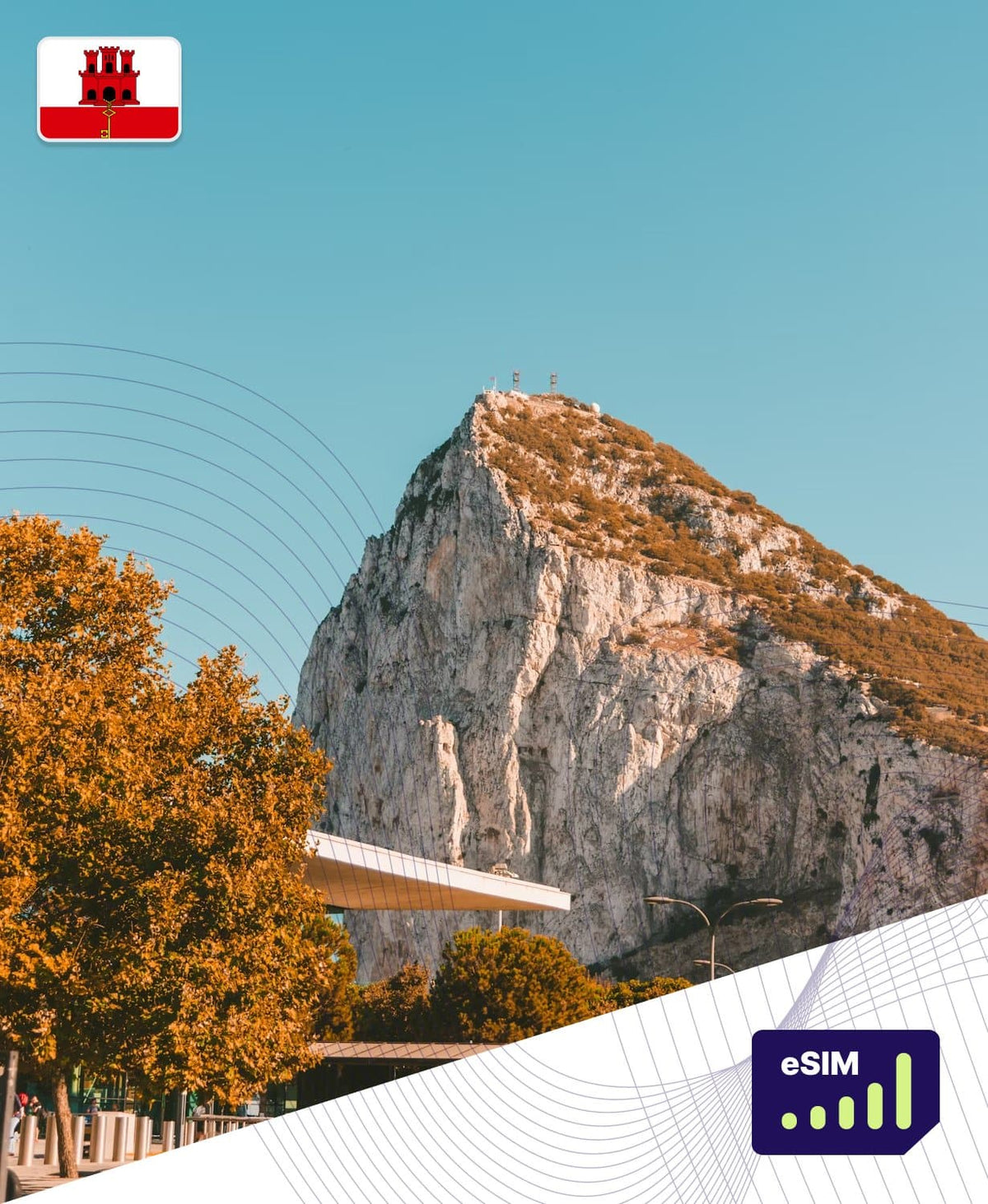 Gibraltar 4G/5G eSIM Plans - Roamight