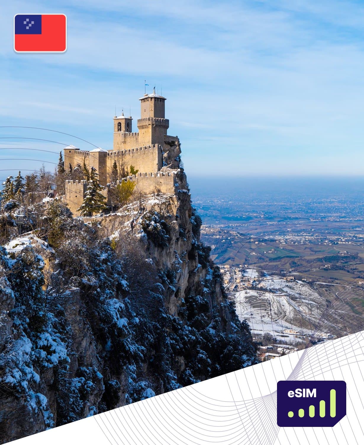 San Marino 4G/5G eSIM Plans - Roamight